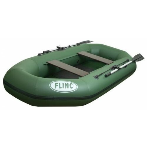 Надувная лодка FLINC F260L оливковый