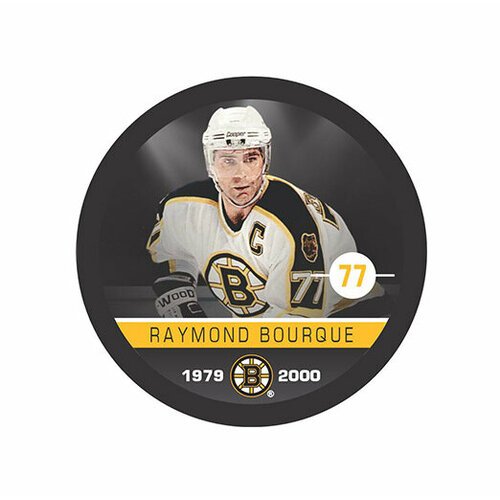 Шайба Rubena Игрок НХЛ BOURQUE №77 Бостон 1-ст.