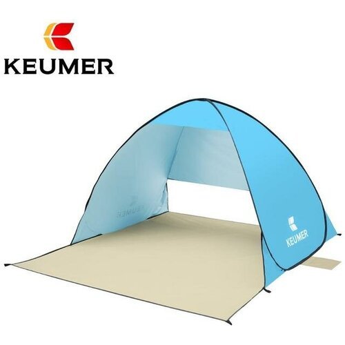 Пляжная палатка Keumer автоматическая Синяя