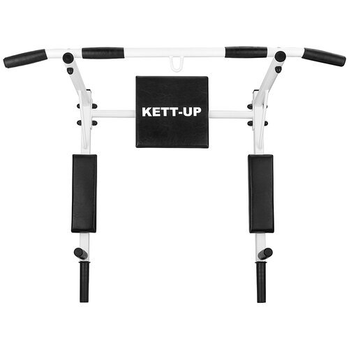 Турник, брусья KETT-UP Strong 3 в 1 75 см белый/черный