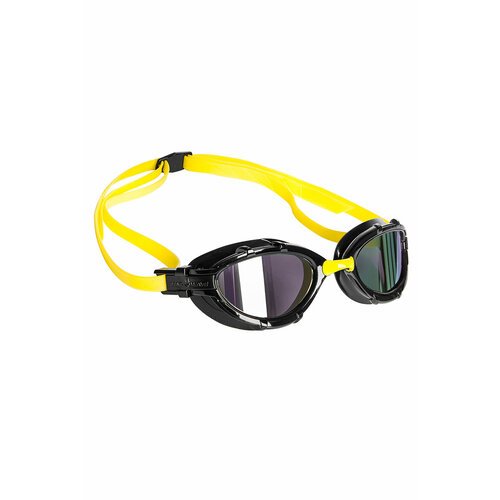 Очки для плавания MAD WAVE Triathlon Rainbow, yellow/black