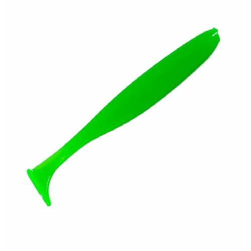 Мягкая приманка для рыбалки ZUB-TWIST 50мм-10шт (цвет 401) зеленый
