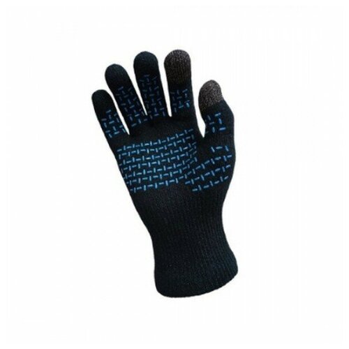 Перчатки водонепроницаемые DexShell Ultralite Gloves (DG368TS-HTB), цвет Чёрный/Синий, размер перчаток XL