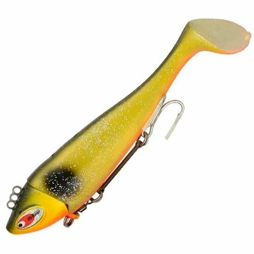 Приманка мягкая огруженная Pro Hunter Mullet Shad Jig 25см 350гр #Sunset