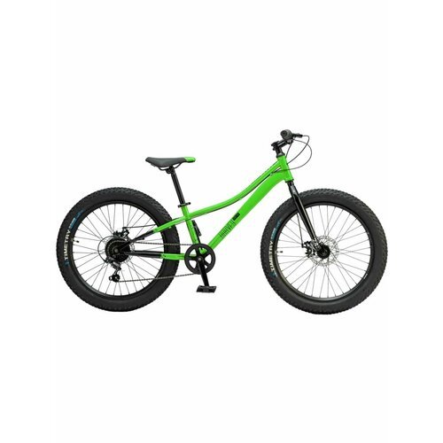 Велосипед горный подростковый 24 Timetry TT274, Зеленый, Рама 12