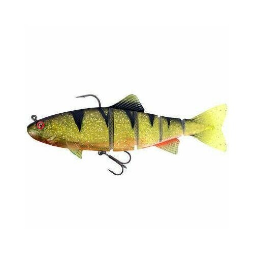 Силиконовая приманка (1шт) Fox Rage Replicant Realistic Trout Jointed 110g 7'/18cm цв. UV Perch NRE028