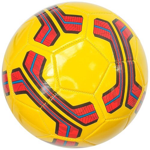 E33518-6 Мяч футбольный №5, PVC 1.6, машинная сшивка