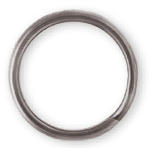 VMC, Заводное кольцо SR, №2, 18lb, черный никель, 10шт.