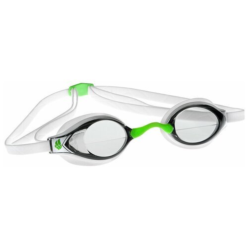 Стартовые очки для плавания Mad Wave Record Breaker (белый / 02W)