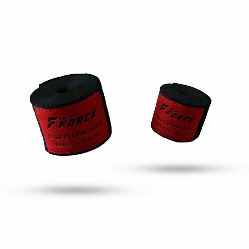 Бинты для бокса Infinite Force Premium Performance Red-Black 4,5 метра