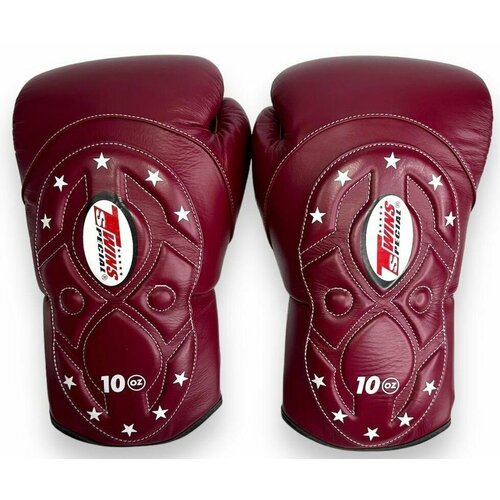 Боксерские перчатки Twins BGVL6 MK maroon maroon 16 унций