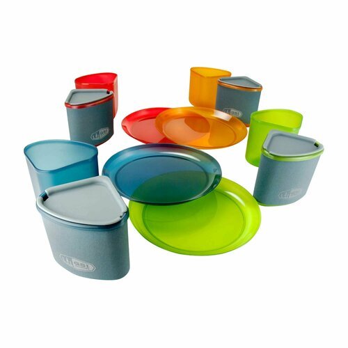 Походная посуда GSI Outdoors Geschirrset Infinity Compact mehrfarbig