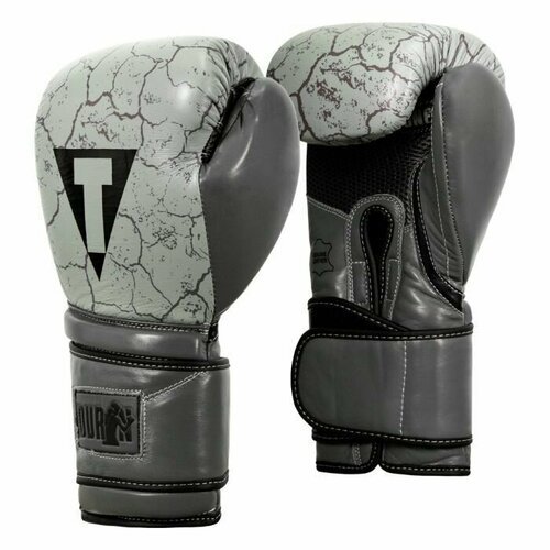 Перчатки боксерские TITLE Roberto Duran Stone Leather Training Gloves, 12 унций