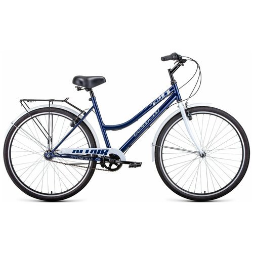 Велосипед Altair City 28 Low 3.0 (2022) 19' темно-синий/белый RBK22AL28028