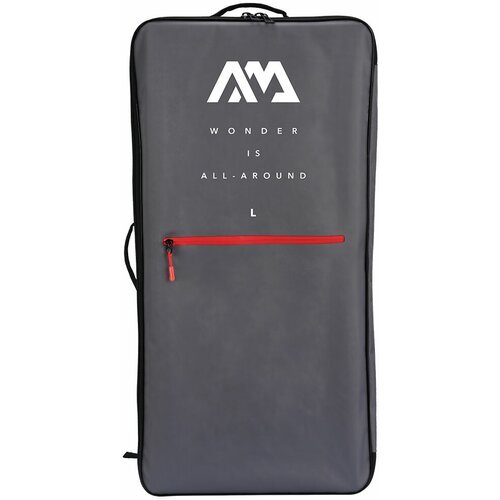 Рюкзак для сап борда Aqua Marina zip backpack grey, размер L