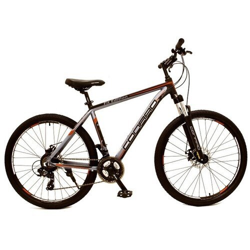 Велосипед 29' CONRAD HAGEN 1.0 MATT BLACK/GRAY/RED
