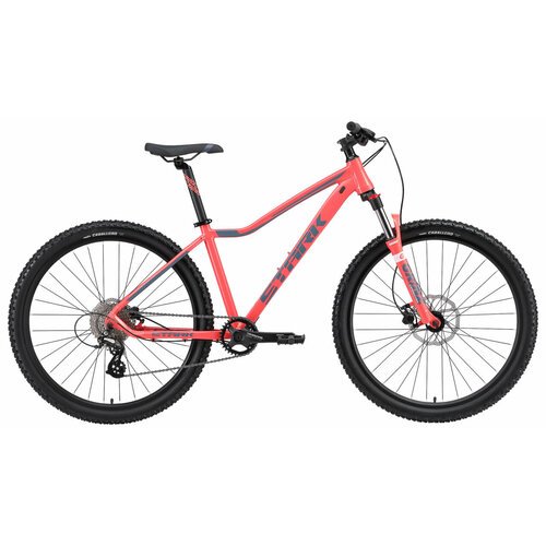 Горный велосипед Stark Viva 27.3 HD (2024) 14.5' Розово-серый (142-152 см)