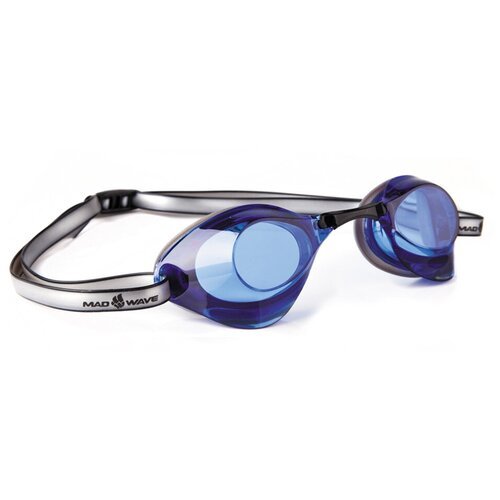 Стартовые очки для плавания Mad Wave Turbo Racer II, цвет Голубой (04W)