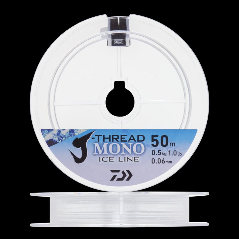 Леска монофильная Daiwa J-Thread Mono Ice Line 0,06мм 50м (clear)