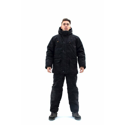 Зимний камуфляжный мужской костюм IDCOMPANY 'Тайга' для охоты, рыбалки и активного отдыха