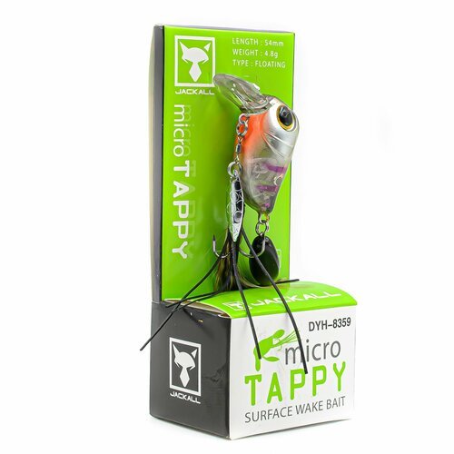 Воблер JACKALL MICRO TAPPY 54F 4.8g цвет #9