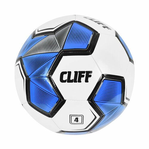 Мяч футбольный CLIFF CF-3251, 4 размер, с отскоком, ТPU, белый