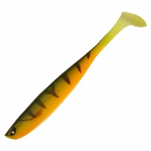 Силиконовая приманка для рыбалки Lucky John 3D Series Basara Soft Swim 2,5' #PG13, виброхвост на щуку, окуня, судака