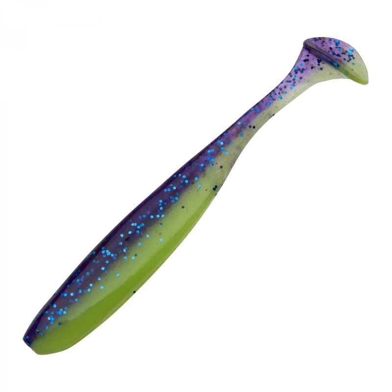 Приманка силиконовая Keitech Easy Shiner 8' #PAL06 Violet Lime Belly