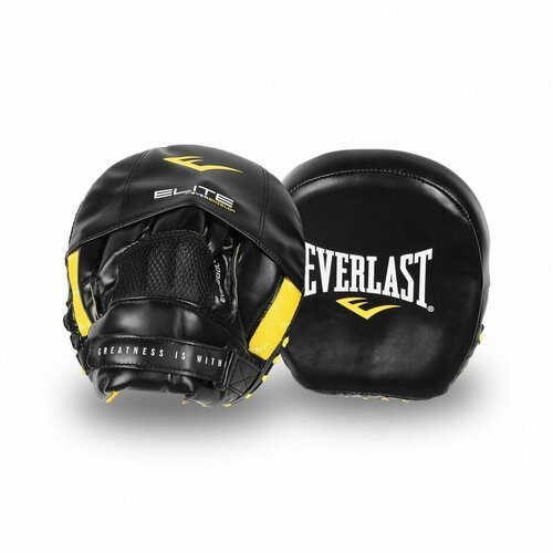 Лапы боксерские тренерские, тактические Everlast Elite Mini PU (Пара)