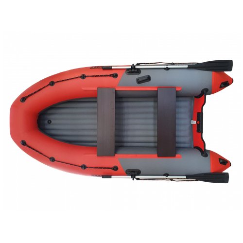 Надувная лодка BoatsMan Sport BT320ASR графитово-красный