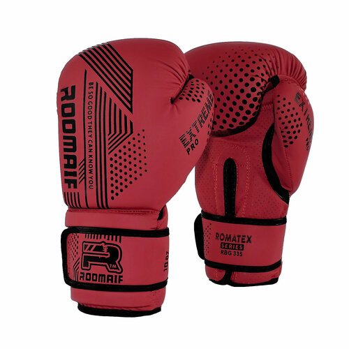 Боксерские перчатки Roomaif Rbg-335 Dх Red размер 08 oz