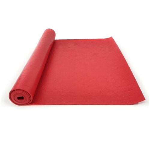 Коврик для йоги Puna Pro, бордовый, размер 185 x 60 x 0.45 см