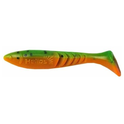 Виброхвост Helios Slash Pepper Green & Orange, 6.7 см, 10 шт. (HS-19-018) 1445063