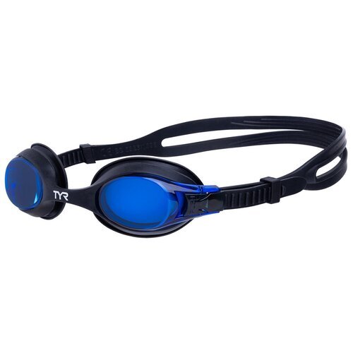 Очки для плавания Tyr Kids Swimple, голубой/черный