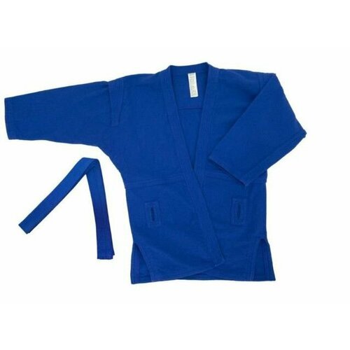 Куртка самбо TRAINING синий 30/120 см