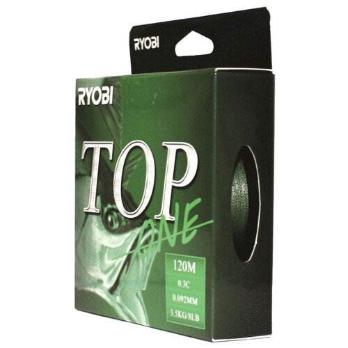 Шнур RYOBI PE TOP 4* 120m d-0.148 #6.0kg Dark green RB4DG148