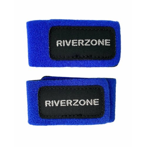 Стяжки Riverzone для удилищ неопрен 0008414H blue (2шт)