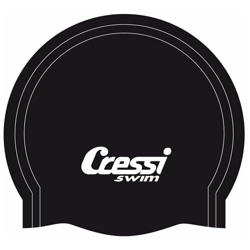 Шапочка для плавания 38GR силиконовая Cressi черный