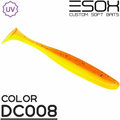 Мягкая приманка для рыбалки ESOX Sheasy 3.6' (92мм) 5 шт.