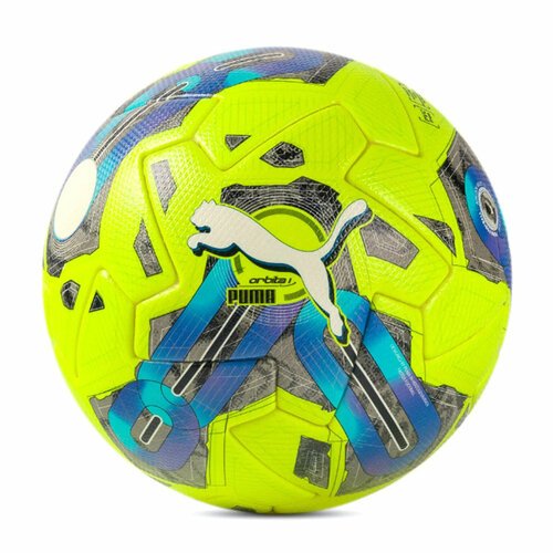 Футбольный мяч Puma Orbita 1 TB 08377402, размер 5, Салатовый