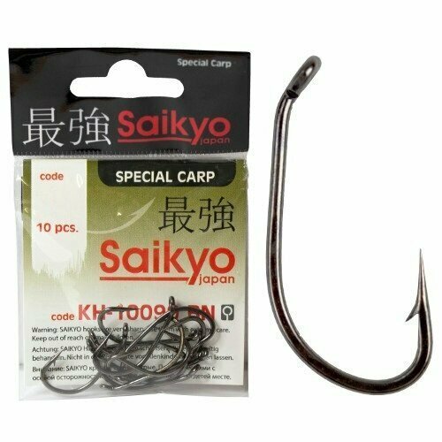 Крючки Saikyo KH-10099 Special Carp BN №6 ( 1 упк. по 10шт.)