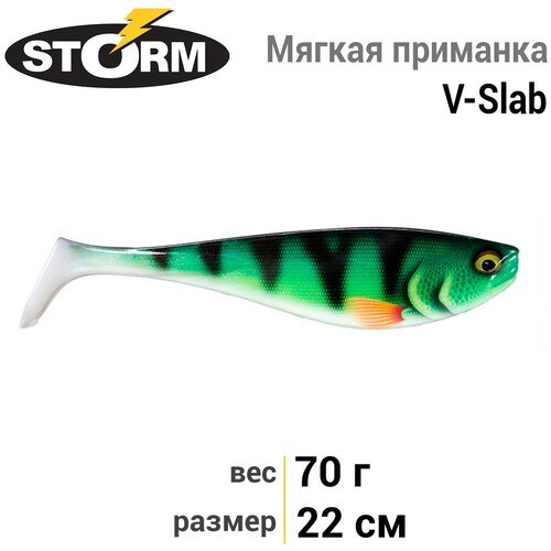 Мягкая приманка STORM V-Slab 08 /LP