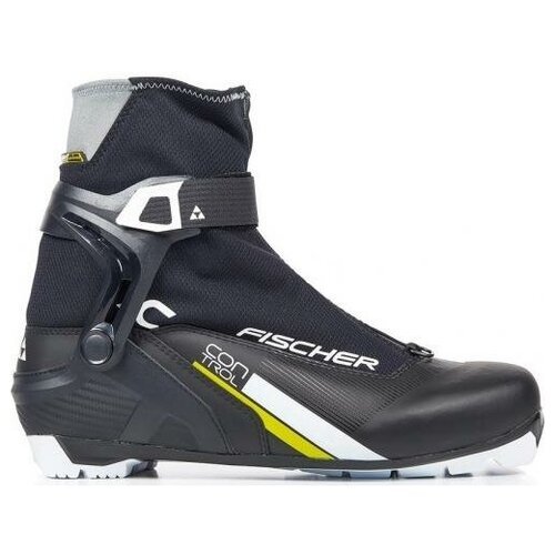 Лыжные ботинки Fischer XC Control S20519 NNN (черный/белый/салатовый) 2019-2020 48 EU