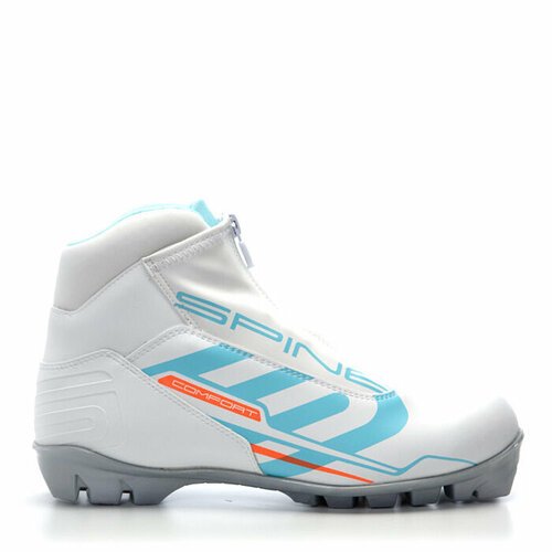 Лыжные ботинки SPINE SNS Comfort (483/4) (белый/бирюзовый) (38)