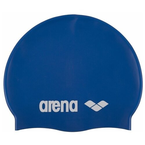 Шапочка для плавания arena Classic Silicone Jr 91670, skyblue/white