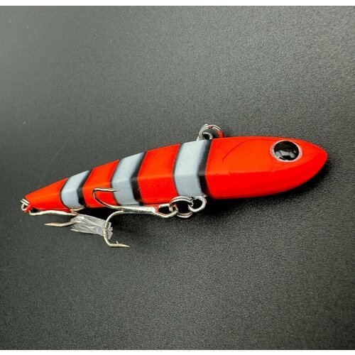 Воблер Раттлин тонущий ECLIPSE Mini Slight 65 мм 12 гр для рыбалки на форель, щуку, судака, окуня/ подарок рыбаку на новый год