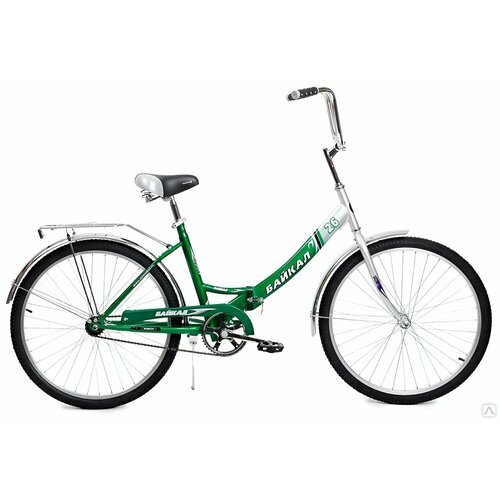 Велосипед 26' байкал 2603, складной, зеленый