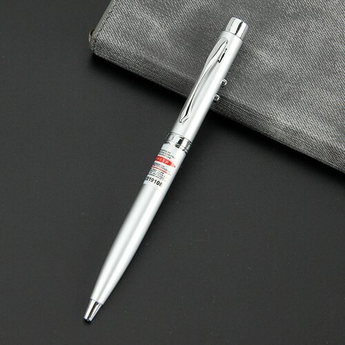 Ручка многофункциональная, лазерная указка со светодиодной подсветкой, 13.5 х 1 см (24шт.)