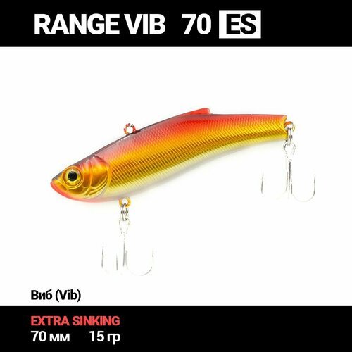 Воблер (Vib) Columbia Range Vib 70ES 15g #15 Red Gold