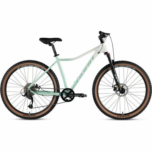 Велосипед горный Horh Joss JMD 7.0 27.5' (2024), взрослый, женский, алюминиевый, 8 скоростей, дисковые механические тормоза, размер рамы 15, рост 160-170 см